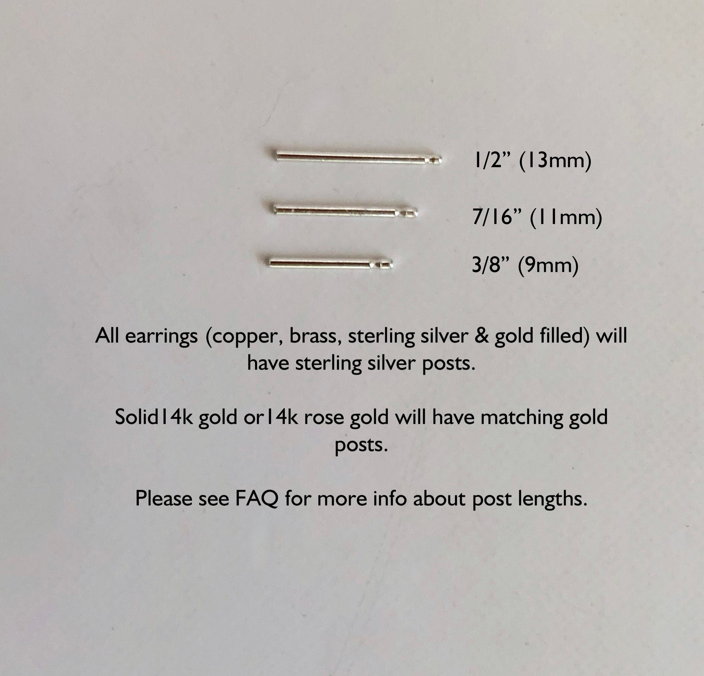 Handmade Yellow Gold Filled Heart Stud Earrings: Minimalist 5mm Jewelry