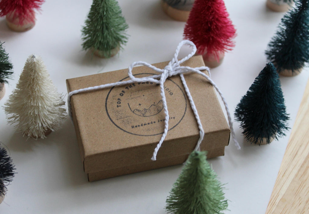 Gold Filled Mountain Shaped Stud Earrings,  14k, Mountain Wedding Jewelry, Gift for Her, Geometric Studs, Rustic Boho Accessories